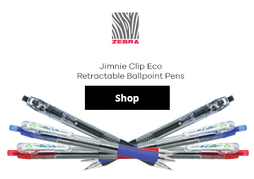Jimnie Clip Eco Retractable Ballpoint Pens